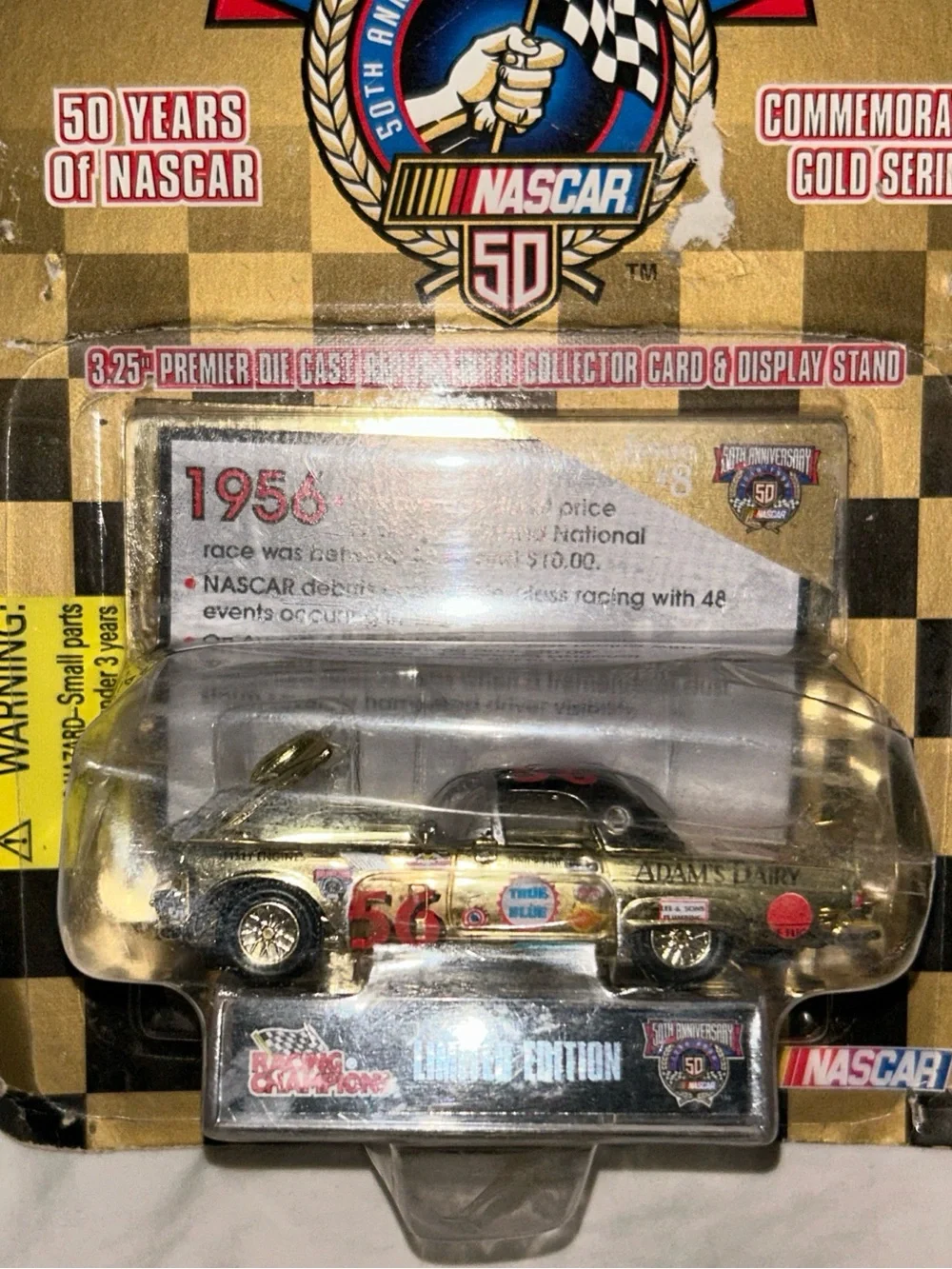 Racing Champions 1998, Nascar 50th Anniversary, Gold Series, Issue #8